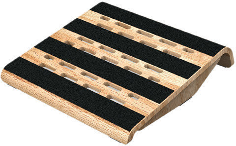 Pedalboard/väska för effekt XVive F5 Wood Pedalboard