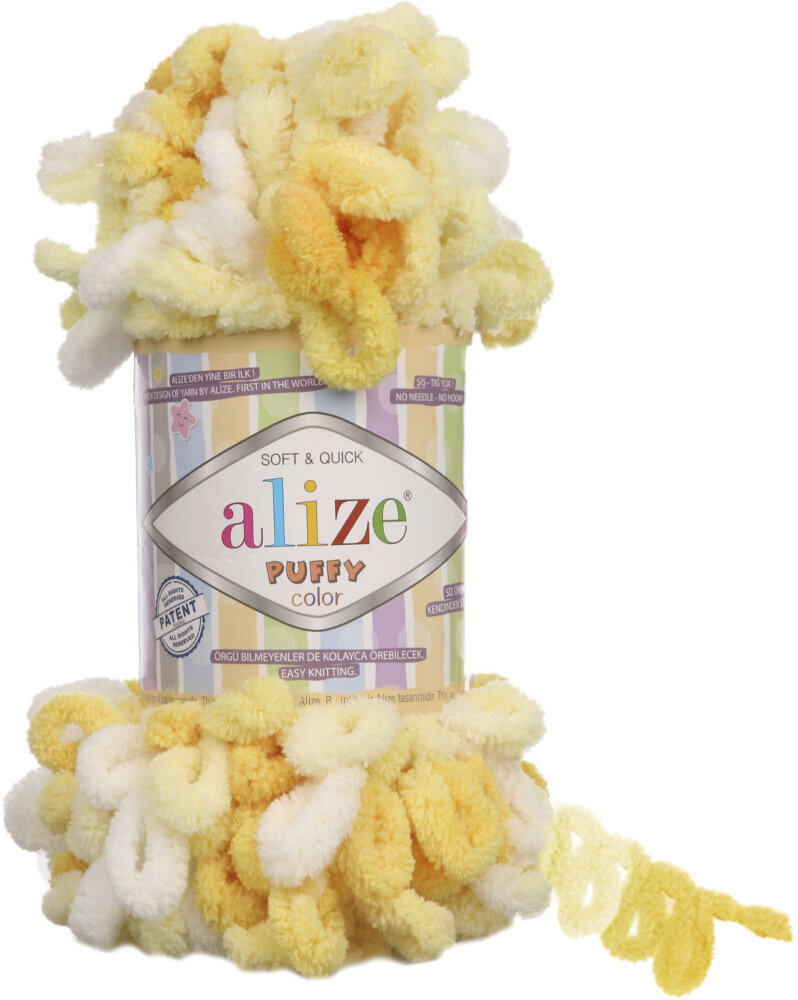 Alize Puffy Color 5921 Yellow - Muziker
