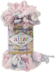 Fios para tricotar Alize Puffy Color 5864 Fios para tricotar