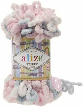Knitting Yarn Alize Puffy Color 5864 - 1