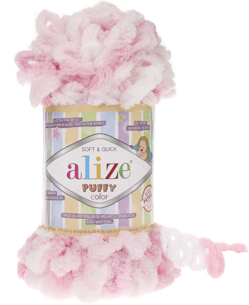 Pređa za pletenje Alize Puffy Color 5863