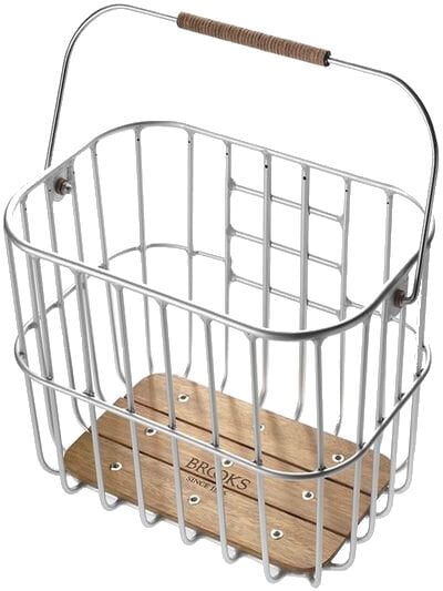 Cyclo-bærer Brooks Hoxton Silver 25 L Bicycle basket