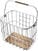 Carrier Brooks Hoxton Silver 25 L Bicycle basket