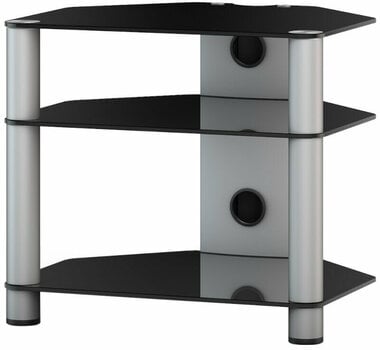 Table Hi-Fi / TV Sonorous RX 2130 Noir-Argent - 1