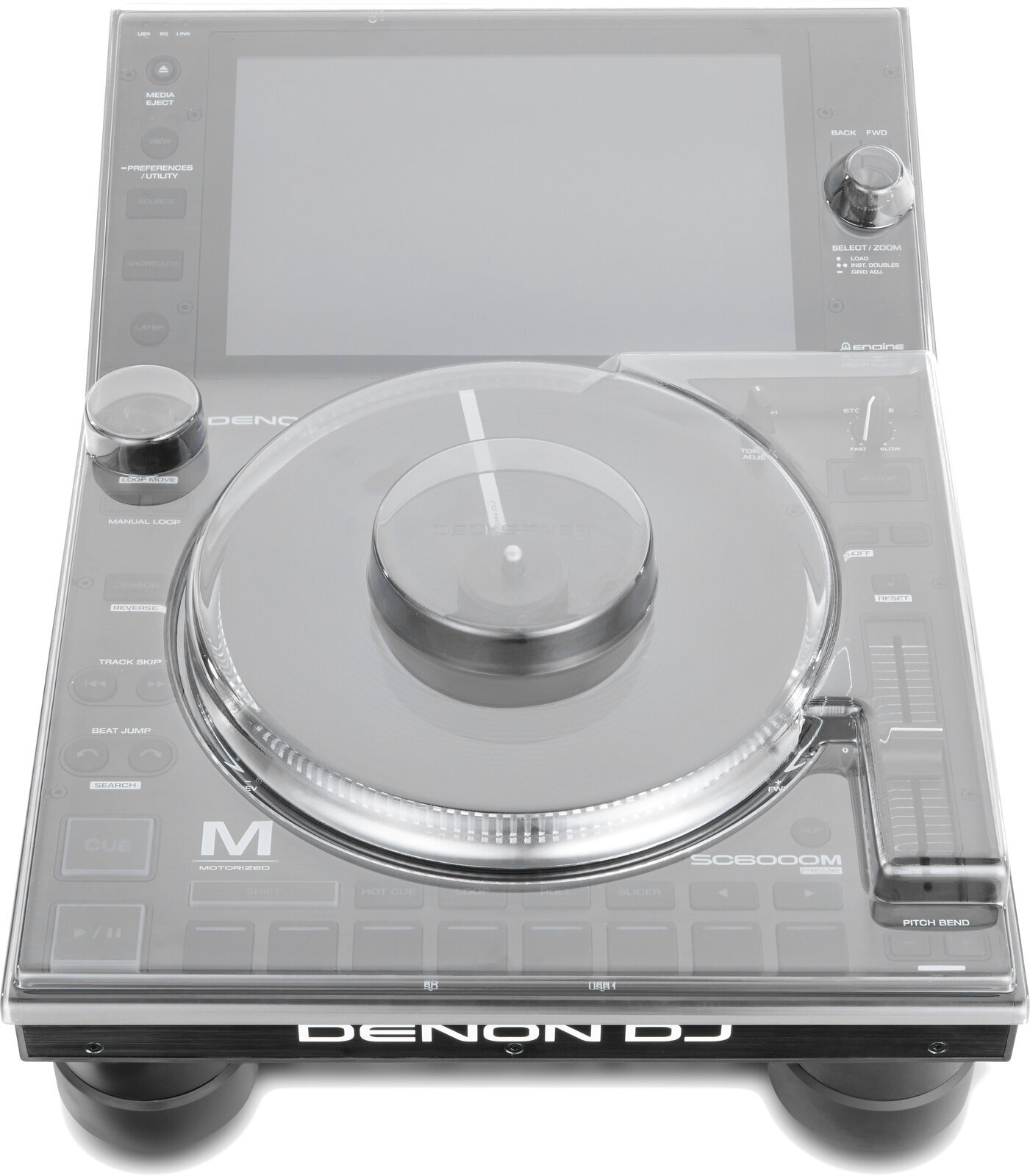DJ lejátszó takaró Decksaver Denon DJ Prime SC6000/SC6000M