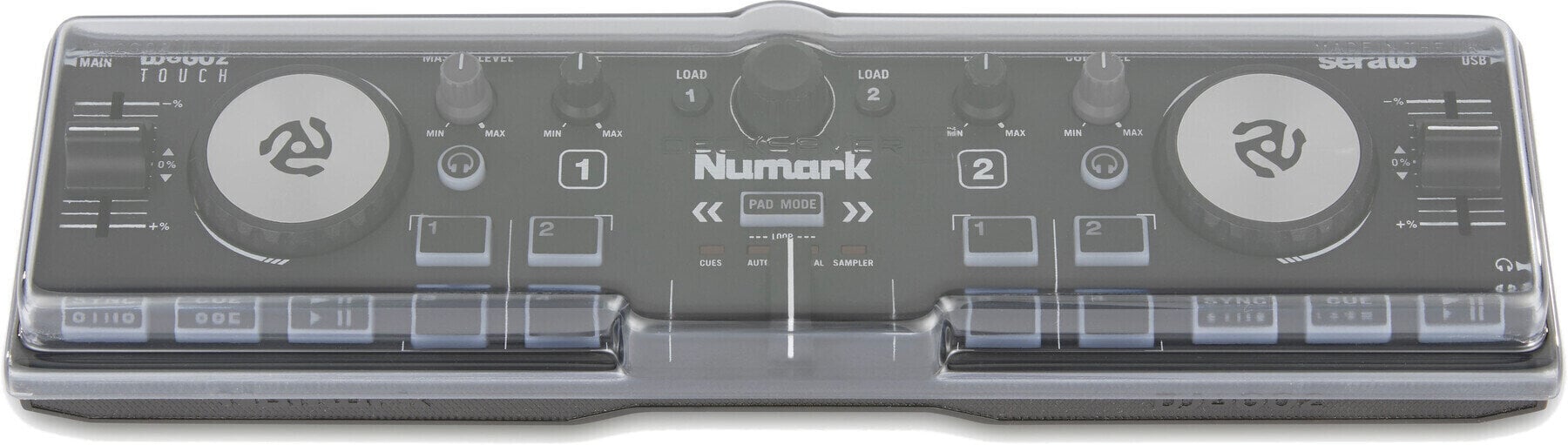 Ochranný kryt pro DJ mixpulty Decksaver Numark DJ2GO2