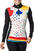 Ski-trui en T-shirt Rossignol Bessi Rainbow L Capuchon