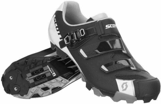 Zapatillas de ciclismo para hombre Scott Shoe MTB Pro Negro-White 42 Zapatillas de ciclismo para hombre - 1