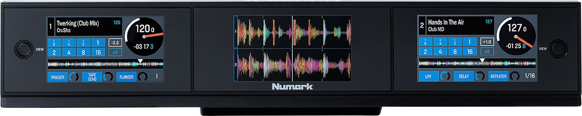 Controlador para DJ Numark NS7II Display