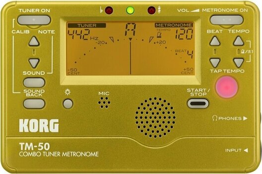 Métronome numérique Korg TM-50 GD - 1