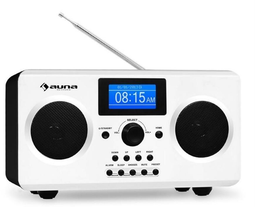 Desktop Music Player Auna Quartz 150 WH