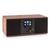 Desktop Music Player Auna Connect 120 Walnut Desktop Music Player