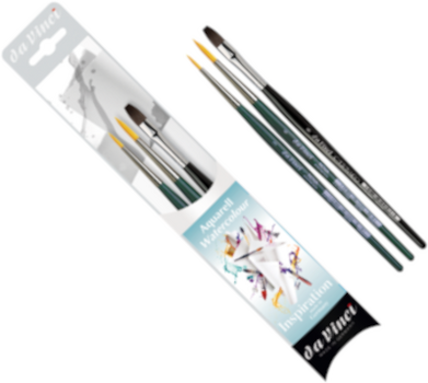 Pinceau Da Vinci 4070 Inspiration Set de pinceaux 3-6-8 3 pcs - 1