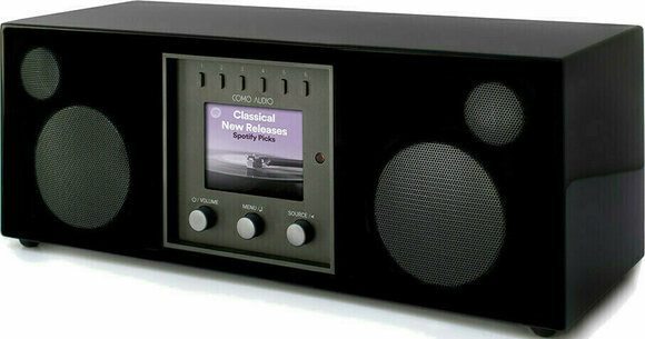 Stoni muzički player COMO AUDIO Duetto High Gloss Black Stoni muzički player - 1