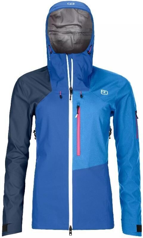 Ski Jacket Ortovox 3L Ortler W Just Blue M Ski Jacket