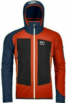 Smučarska jakna Ortovox Col Becchei M Desert Orange M - 1