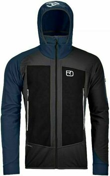 Ski Jacket Ortovox Col Becchei M Black Raven M Ski Jacket - 1