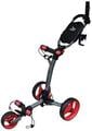 Axglo TriLite Grey/Red Handmatige golftrolley