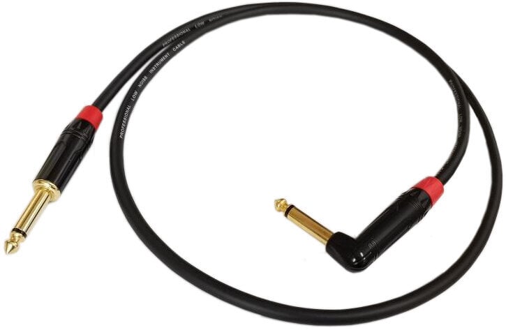 Instrument Cable Lewitz TGC 068 Black 6 m Straight - Angled
