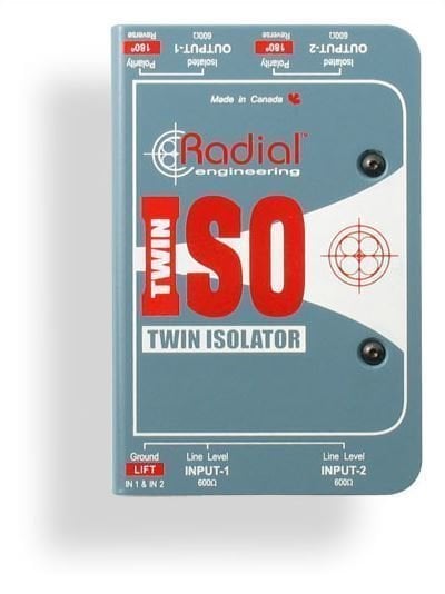 Procesador de sonido Radial Twin Iso
