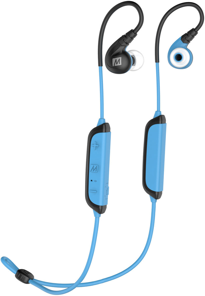 In-ear draadloze koptelefoon MEE audio X8 Blue