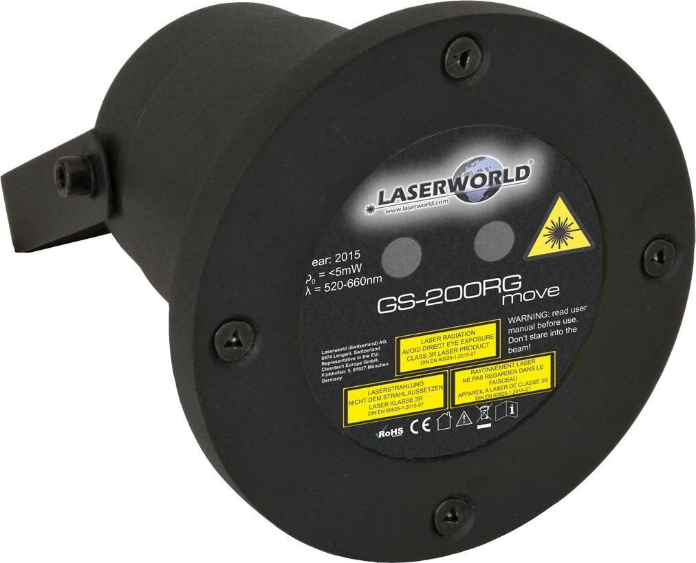 Laser Effetto Luce Laserworld GS-200RG move