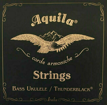 Struny pro basové ukulele Aquila 147U Thunderblack - 1