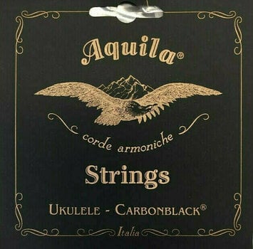Snaren voor bariton ukelele Aquila 144U Carbonblack Baritone Set - 1