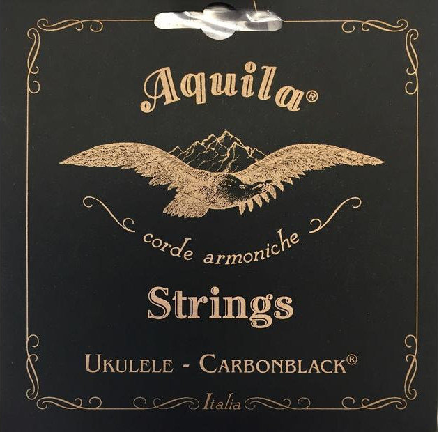 Cordes pour ukulélé ténor Aquila 143U Carbonblack Tenor Set