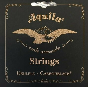 Snaren voor sopraan ukelele Aquila 141U Carbonblack Soprano Set - 1