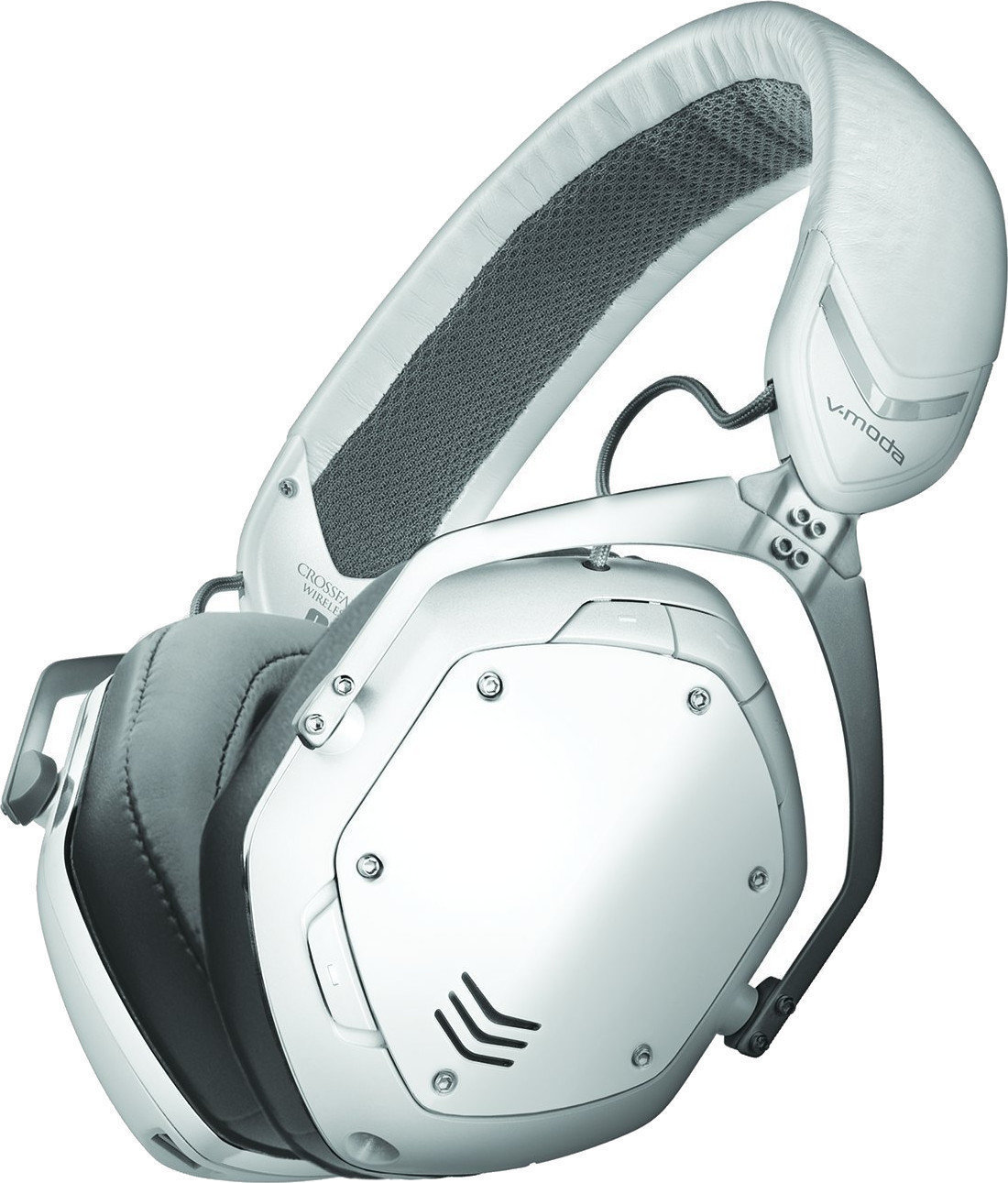 Bezdrátová sluchátka na uši V-Moda Crossfade 2 Wireless Matte White