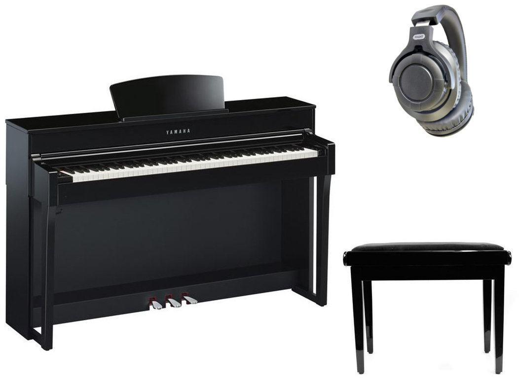 Digitaalinen piano Yamaha CLP-635 PE Set Polished Ebony Digitaalinen piano