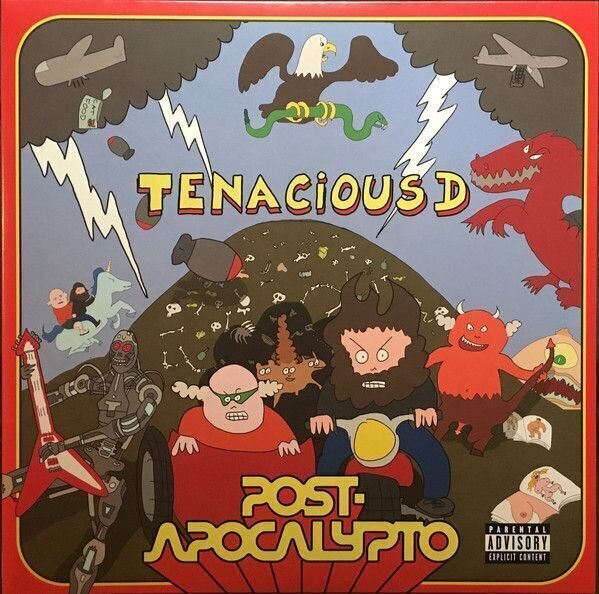 Vinyl Record Tenacious D - Post-Apocalypto (Coloured) (LP)