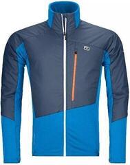 Ortovox Westalpen Swisswool Mens Hybrid Jacket Safety Blue M