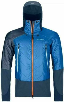 Ски яке Ortovox Swisswool Piz Palü M Safety Blue L Ски яке - 1