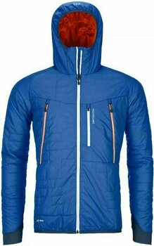 Ski Jacket Ortovox Swisswool Piz Boè M Just Blue S - 1