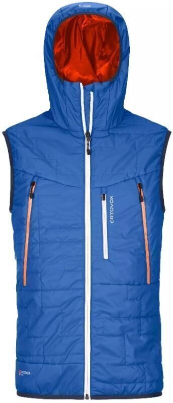 Geacă schi Ortovox Swisswool Piz Boè Vest M Just Blue L Geacă schi