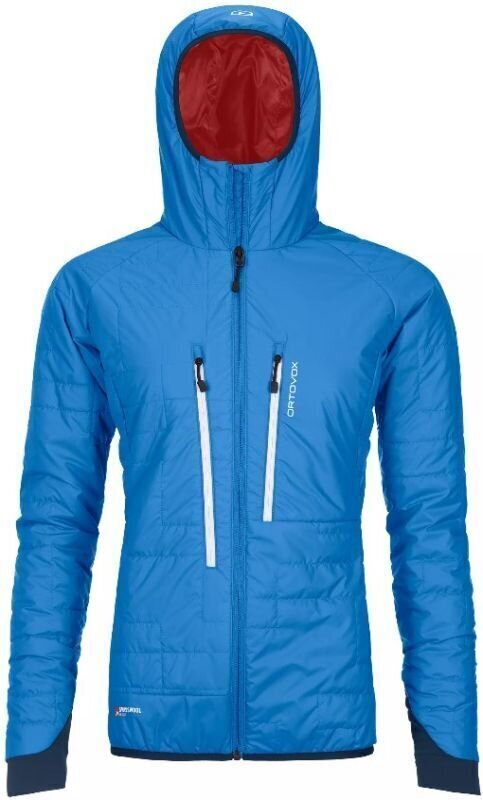 Ski Jacket Ortovox Swisswool Piz Boè W Sky Blue S