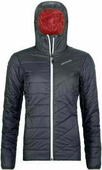 Outdoor Jacket Ortovox Swisswool Piz Bernina W Black Steel L Outdoor Jacket - 1