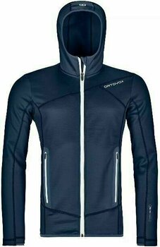 Outdoor Hoodie Ortovox Fleece M Dark Navy XL Outdoor Hoodie - 1