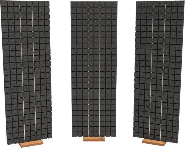 Chłonny panel piankowy Vicoustic Flexi Wall 3 Set Antracid Grey