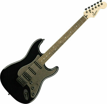 Electric guitar Fender Squier FSR Bullet Stratocaster HT HSS IL Black Metallic - 1