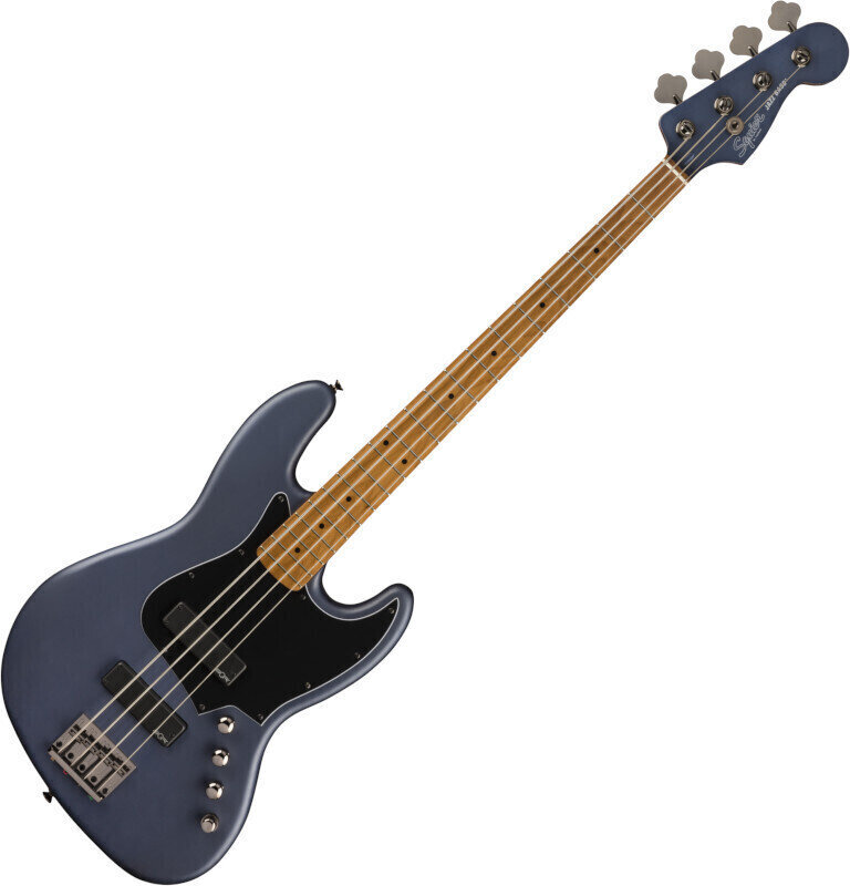 Basse électrique Fender Squier FSR Contemporary Active Jazz Bass HH Midnight Satin