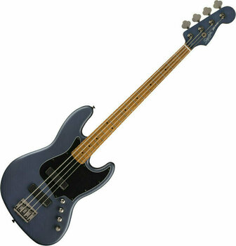4-string Bassguitar Fender Squier FSR Contemporary Active Jazz Bass HH Midnight Satin - 1