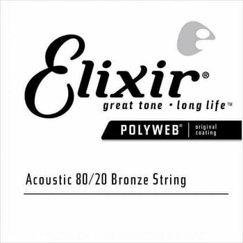 Különálló akusztikus gitárhúr Elixir 13122 .022 Különálló akusztikus gitárhúr - 1