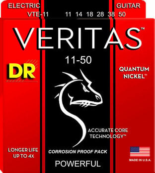 Cordes pour guitares électriques DR Strings VTE-11 - 1