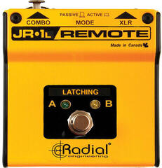 Egycsatornás Radial JR1-L Latching Remote Egycsatornás