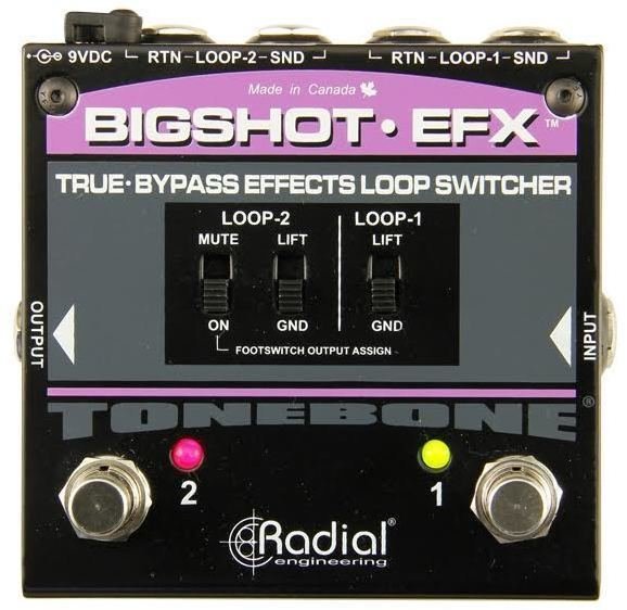 Pédalier pour ampli guitare Tonebone Tonebone Bigshot EFX V2 Pédalier pour ampli guitare