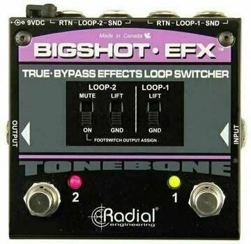 Pédalier pour ampli guitare Tonebone Tonebone Bigshot EFX V2 Pédalier pour ampli guitare - 1
