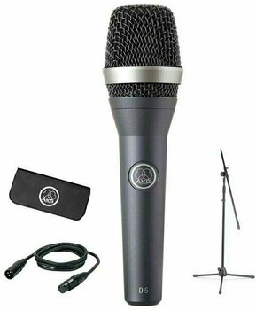 Dinamični mikrofon za vokal AKG D5 Stage pack - 1